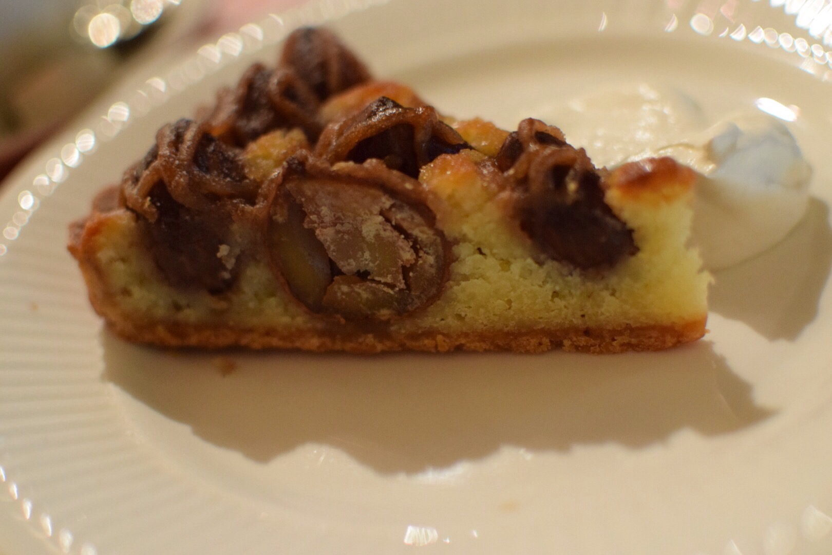 渋皮栗のタルト