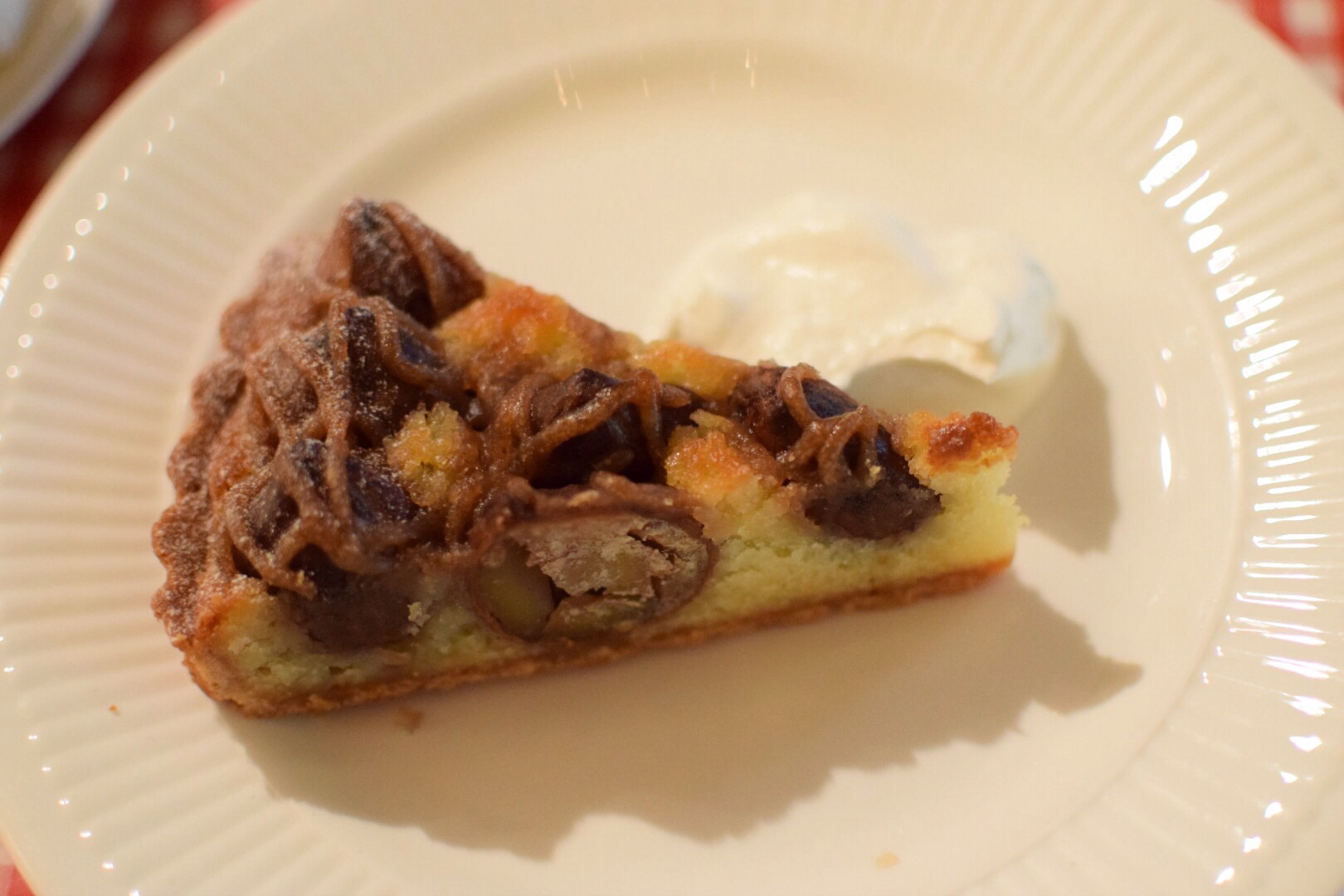 渋皮栗のタルト